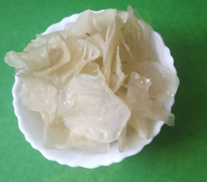 Biyyam Pindi Vadiyalu (Rice Papad) 250gms - Home made - Image 12