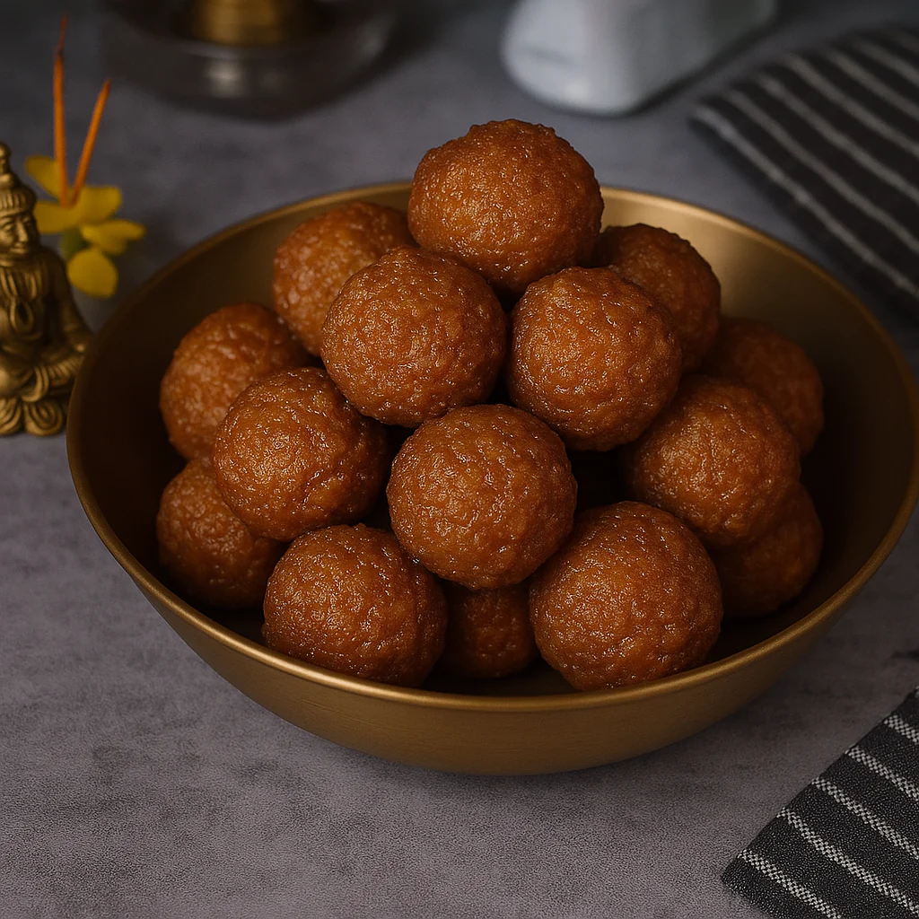 Kobbari Undalu (Jaggery Coconut Ladoo) - Image 2