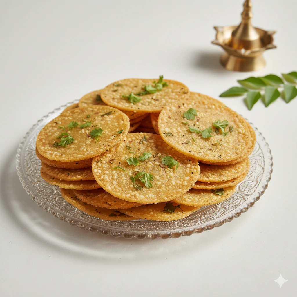 Kothimeera Chekkalu (Andhra Coriander Rice Crackers) - Image 2