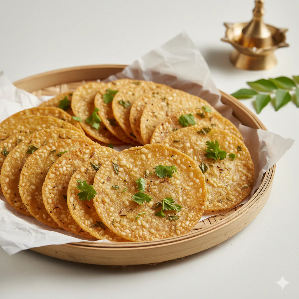 Kothimeera Chekkalu (Andhra Coriander Rice Crackers) - Image 3