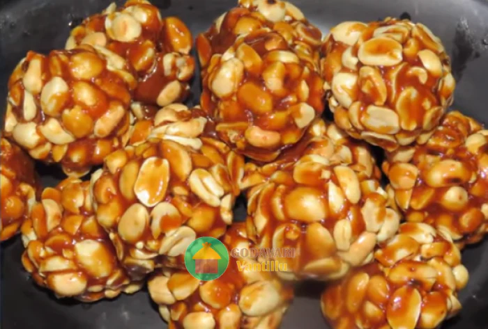 Peanut ladoo/ Palli Undalu / Bellam Verusenaga Pappu Undalu - Image 3